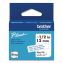 Genuine P-Touch BTAG Label Tapes, 0.47" x 13.1 ft, Blue on White1