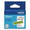 Genuine P-Touch BTAG Label Tapes, 0.47" x 13.1 ft, Black on Light Green1
