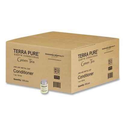 Terra Pure Conditioner Jam Jar, Green Tea Lemongrass, 1 oz Jar, 300/Carton1