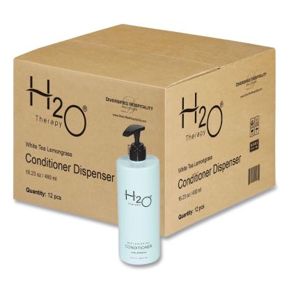 H2O Therapy Conditioner Air Pump, White Tea and Lemongrass, 16.23 oz Bottle, 12/Carton1