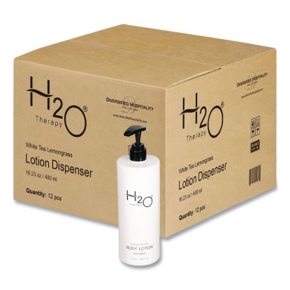 H2O Therapy Body Lotion Air Pump, 16.23 oz Bottle, 12/Carton1