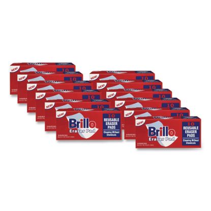 Commercial Eraser Pads, 3.2 x 4.6, 1" Thick, White, 10 Erasers/Box, 12 Boxes/Carton1