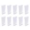 Fine Grade Utility Pad, 4.62 x 10, White, 10/Carton1