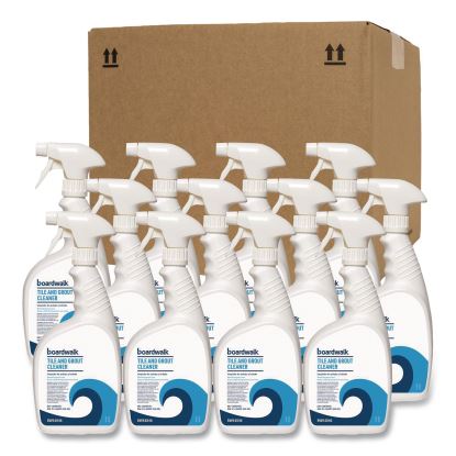 Tile and Grout Cleaner, Minted Evergreen Scent, 32 oz Bottle, 12/Carton1