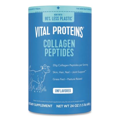 Collagen Peptides Unflavored Powder, Unflavored, 24 oz Bottle1