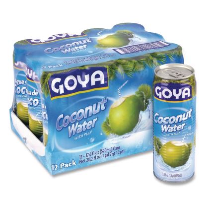 Coconut Water, Coconut, 17 oz Bottle, 12/Carton1