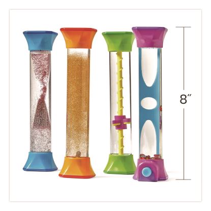 Sensory Fidget Tubes, Ages 3 and Up, Assorted Colors, 4 Pieces1