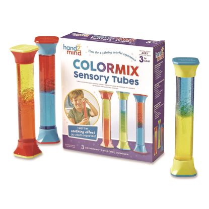 ColorMix Sensory Tubes, Ages 3 and Up, Assorted Colors, 3 Pieces1