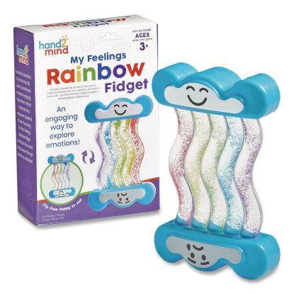 My Feelings Rainbow Fidget Tube, Ages 3 and Up, Blue1