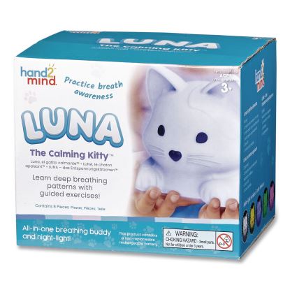 Luna the Calming Kitty, Ages 3 and Up, White1