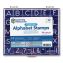 Uppercase Alphabet Stamps, 1", 34 Stamps1