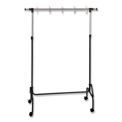 Adjustable Chart Stand, 35" to 74" w x 50" to 80" h, Black1