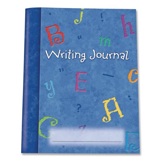 Writing Journals, Medium/College Rule, Blue Cover, (64) 7 x 9 Sheets, 10 Journals1