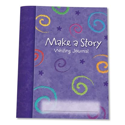 Make-a-Story Journal, Manuscript Format, Blue Cover, (32) 9 x 7 Sheets, 10 Journals1