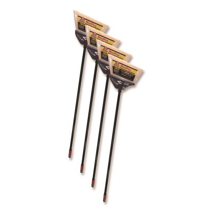 MaxiPlus Professional Angle Broom, 51" Handle, Black, 4/Carton1
