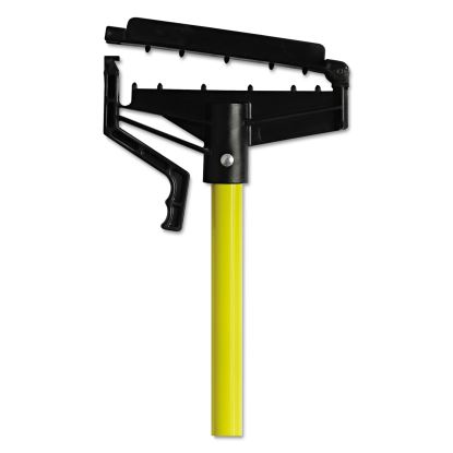 Quick-Change Mop Handle, 60", Fiberglass, Yellow1
