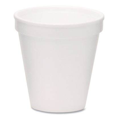Foam Drink Cups, 6 oz, White, 1,000/Carton1