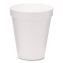 Foam Drink Cups, 8 oz, White, 1,000/Carton1