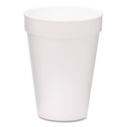 Foam Drink Cups, 14 oz, White, 1,000/Carton1