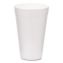 Foam Drink Cups, 16 oz, White, 500/Carton1