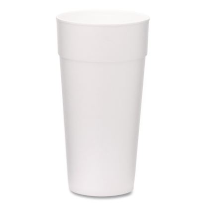 Foam Drink Cups, 24 oz, White, 300/Carton1
