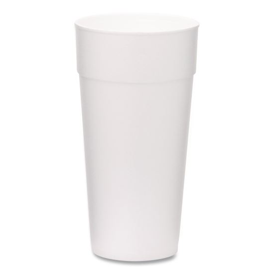 Foam Drink Cups, 24 oz, White, 300/Carton1