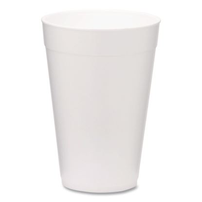 Foam Drink Cups, 32 oz, White, 500/Carton1