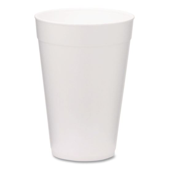 Foam Drink Cups, 32 oz, White, 500/Carton1