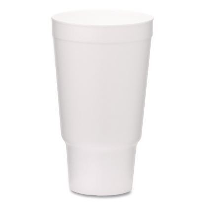 Foam Drink Cups, 32 oz, White, 400/Carton1