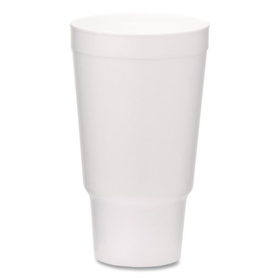 Foam Drink Cups, 32 oz, White, 400/Carton1