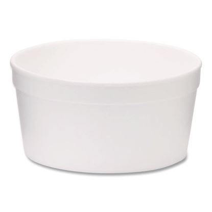 Foam Bowls, Tall Style, 8 oz, White, 1,000/Carton1