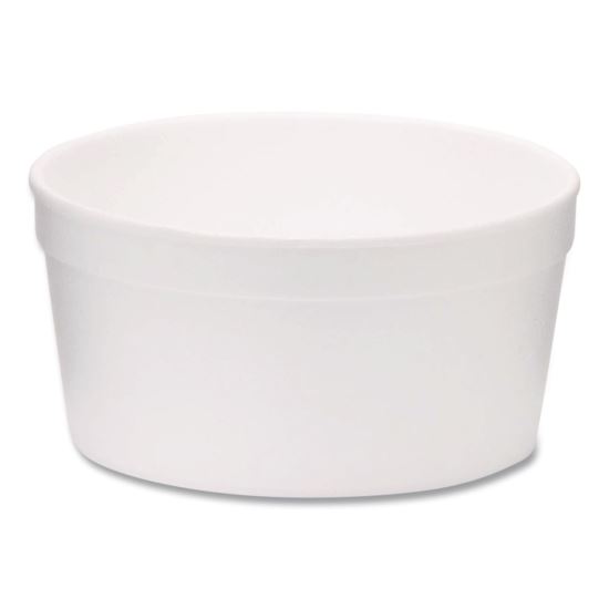 Foam Bowls, Tall Style, 8 oz, White, 1,000/Carton1