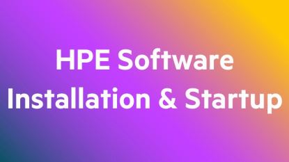 HPE SAN Level 1 Tier 1 Installation and Startup Service1