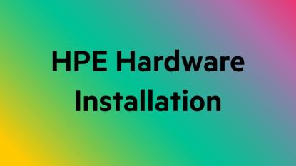 HPE Aruba Networking Networks Stackable Legacy Installation SVC1