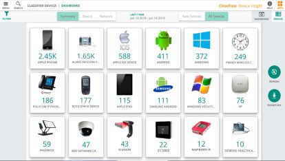 HPE Aruba Networking ClearPass Device Insight New License for 500 Devices for 1-year E-STU1