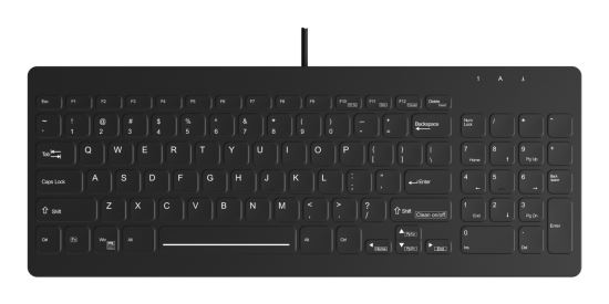 TG3 Electronics KBA-CK96-BNUW-US keyboard Medical USB QWERTY US English White1