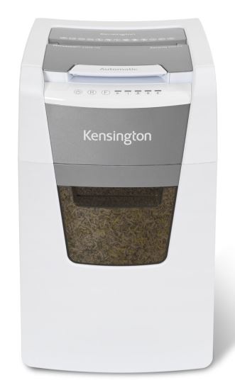 Kensington OfficeAssist A1500 paper shredder Micro-cut shredding 55 dB Gray, White1