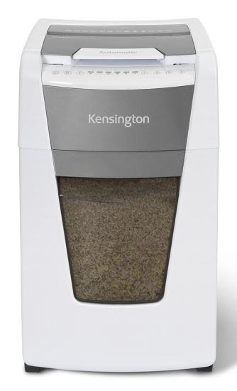 Kensington OfficeAssist A3000 paper shredder Micro-cut shredding 55 dB Gray, White1