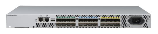 HPE SN3600B 32Gb 24/24 Power Pack+ 24-port 16Gb Short Wave SFP+ Fibre Channel Switch1