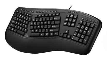 Adesso AKB-150UB keyboard Home/Office USB QWERTY US International Black1