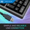 Adesso AKB-150UB keyboard Home/Office USB QWERTY US International Black12
