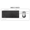 Adesso WKB-5100CB keyboard Mouse included Home/Office RF Wireless QWERTY US English Black, Silver11