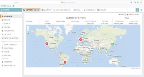 HPE Aruba Networking Central AP Foundation 3 year Subscription SaaS1