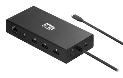 Adesso AUH-4060 laptop dock/port replicator Wired USB 3.2 Gen 1 (3.1 Gen 1) Type-C Black1