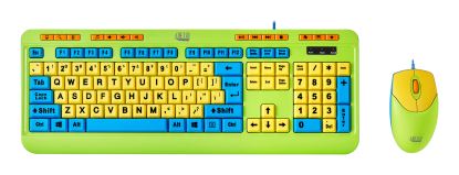 Adesso AKB-132DB keyboard Mouse included Gaming USB QWERTY US International Multicolor1