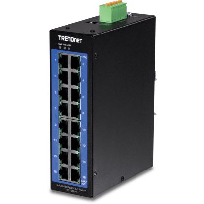 Trendnet TI-G160I-M network switch Managed Gigabit Ethernet (10/100/1000) Black1