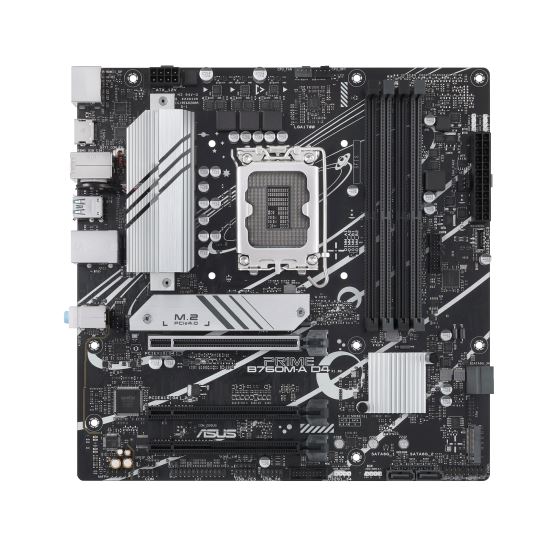 ASUS PRIME B760M-A D4 Intel B760 LGA 1700 micro ATX1