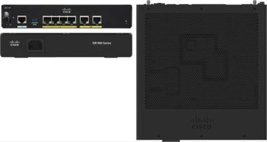 Cisco GE VDSL2/ADSL2+ OVER POTS NON-US 4G LTE / HSPA+ wired router Gigabit Ethernet Black1