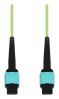 AddOn Networks ADD-MPOMPO-1M5OM5P InfiniBand/fibre optic cable 39.4" (1 m) MPO OFNP Aqua color, Lime1