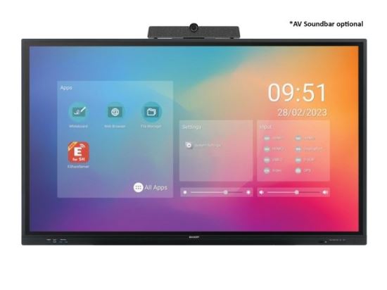 Sharp PN-LC652 video conference monitor 65" LCD 3840 x 2160 pixels 4K Ultra HD1